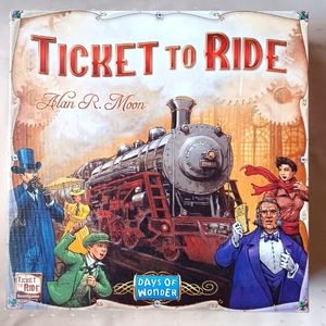 Ticket To Ride Board Game -Alan R Moon-Family Board Game